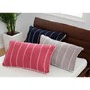 ボーダー柄のびのび枕カバー/meeの商品写真