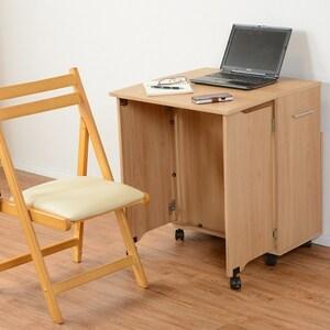 リビング・キッチンで大活躍!バタフライ天板ワゴンの商品写真