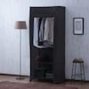 3色から選べるキャスター付きハンガーラック <幅75cm>の商品写真