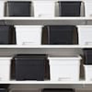 取っ手付きで取り出しやすい!収納ボックスセット <奥行33.5/奥行40/奥行49cm>の商品写真