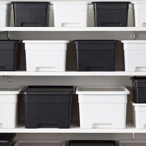 取っ手付きで取り出しやすい!収納ボックスセット <奥行33.5/奥行40/奥行49cm>の商品写真