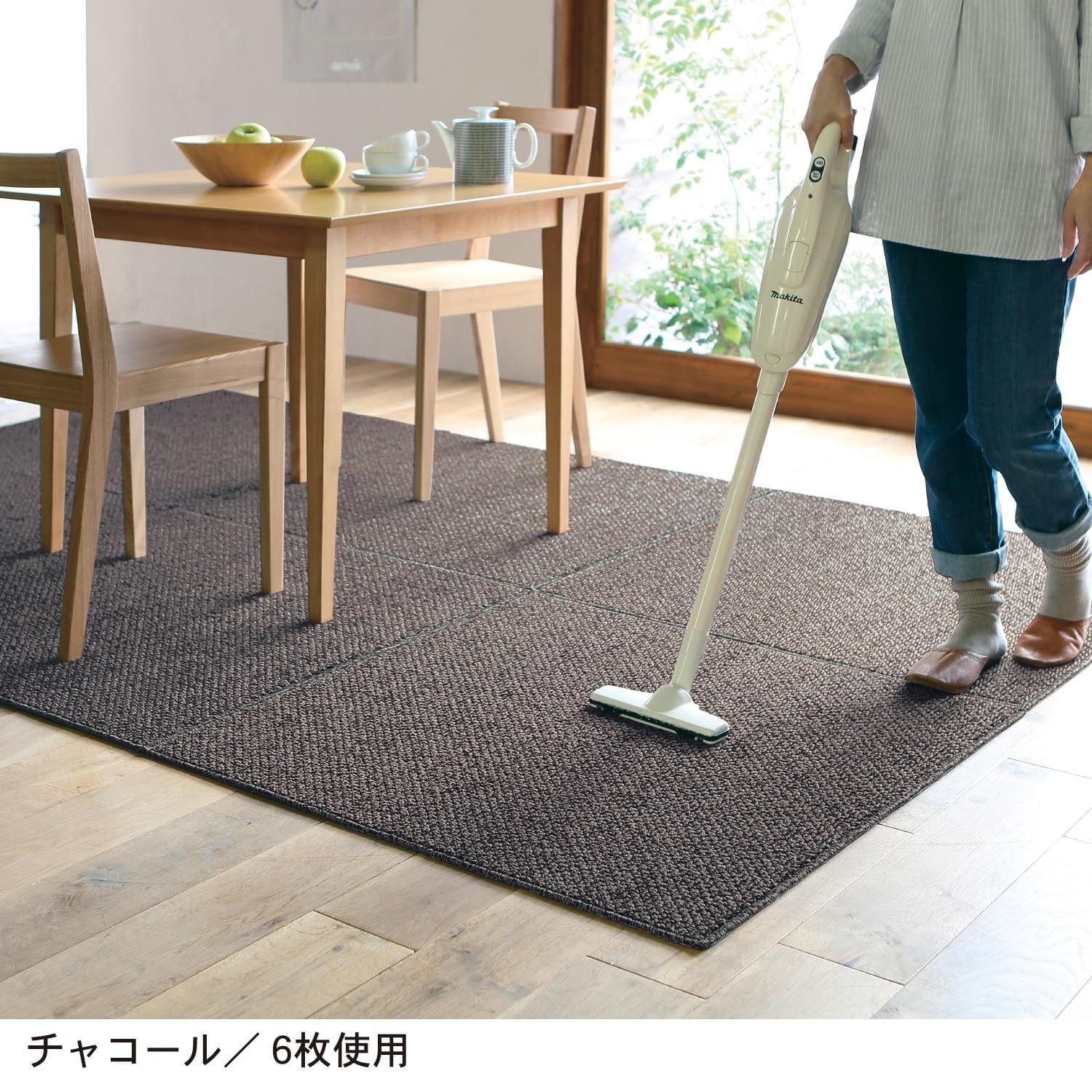 吸着すべり止めのさらっと素材ジョイントマットの商品写真