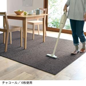 吸着すべり止めのさらっと素材ジョイントマットの商品写真