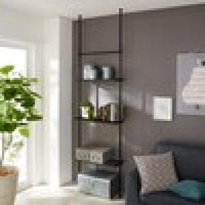 突っ張りラック <棚3段/棚1段バスケット2段>【超特価商品】の商品写真