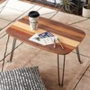 多樹種天板の折りたたみリビングローテーブルの商品写真