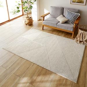 汚れが落ちやすいPTT繊維を使用したラグの商品写真