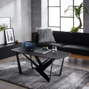 セラミック天板のモダンリビングローテーブルの商品写真