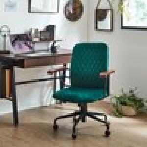 肘掛け付きカジュアルワークチェアの商品写真