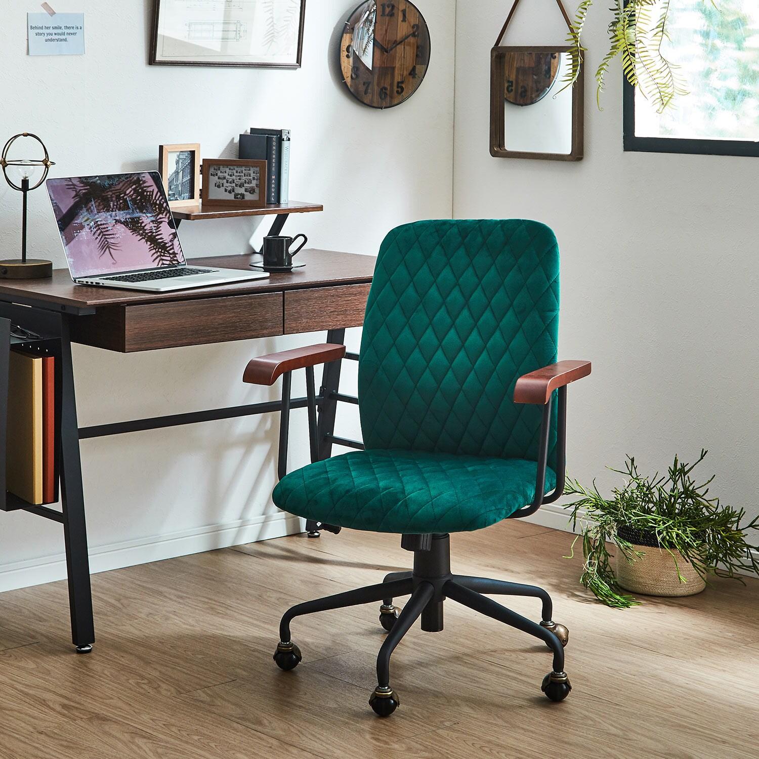 肘掛け付きカジュアルワークチェアの商品写真