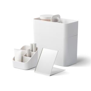 スリムに収納できるメイクボックスの商品写真