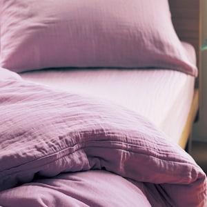 【4月27日までまとめ買いでお得】 綿素材を使ったくったりやわらかな3重ガーゼのボックスシーツの商品写真