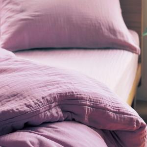 【4月27日までまとめ買いでお得】 綿素材を使ったくったりやわらかな3重ガーゼのボックスシーツの商品写真