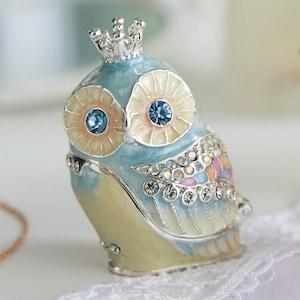 ジュエリーボックス ふくろうの商品写真