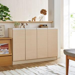 【幅1cmピッチオーダー】高さとカラーが選べるキャビネット【日本製】 <カラー選択はショッピングカート内で行えます>の商品写真