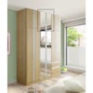 【高さ1cmピッチオーダー】 前面ミラーの壁面ワードローブ専用上置き(日本製) <カラー選択はショッピングカート内で行えます>の商品写真