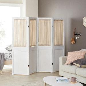 カーテン付きホワイト間仕切りパーテーションの商品写真