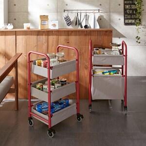 帆布デザインのワゴンの商品写真