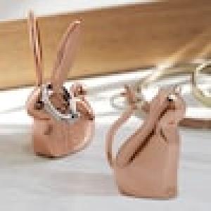 リングホルダーバニー&キャットセットの商品写真