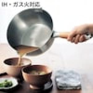 注ぎやすくて液垂れしないステンレス製雪平鍋[日本製]の商品写真