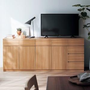 耐震ラッチ付き気遣いキャビネット 【揺れた時に扉が勝手に開きにくい】の商品写真