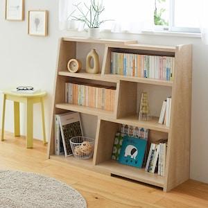 【4月28日までタイムセール】 伸縮できる腰高本棚・オープンラック <奥行29.5cm>の商品写真