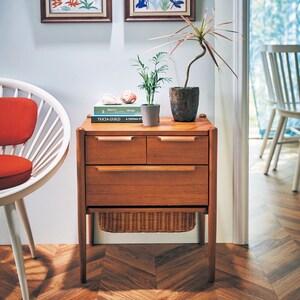 北欧ヴィンテージ調サイドチェストの商品写真