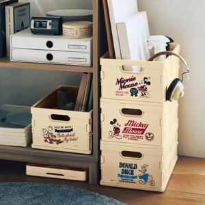 折りたたみコンテナ・ホワイト(選べるキャラクター)の商品写真