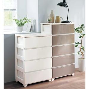 北欧カラーの衣類収納チェストの商品写真