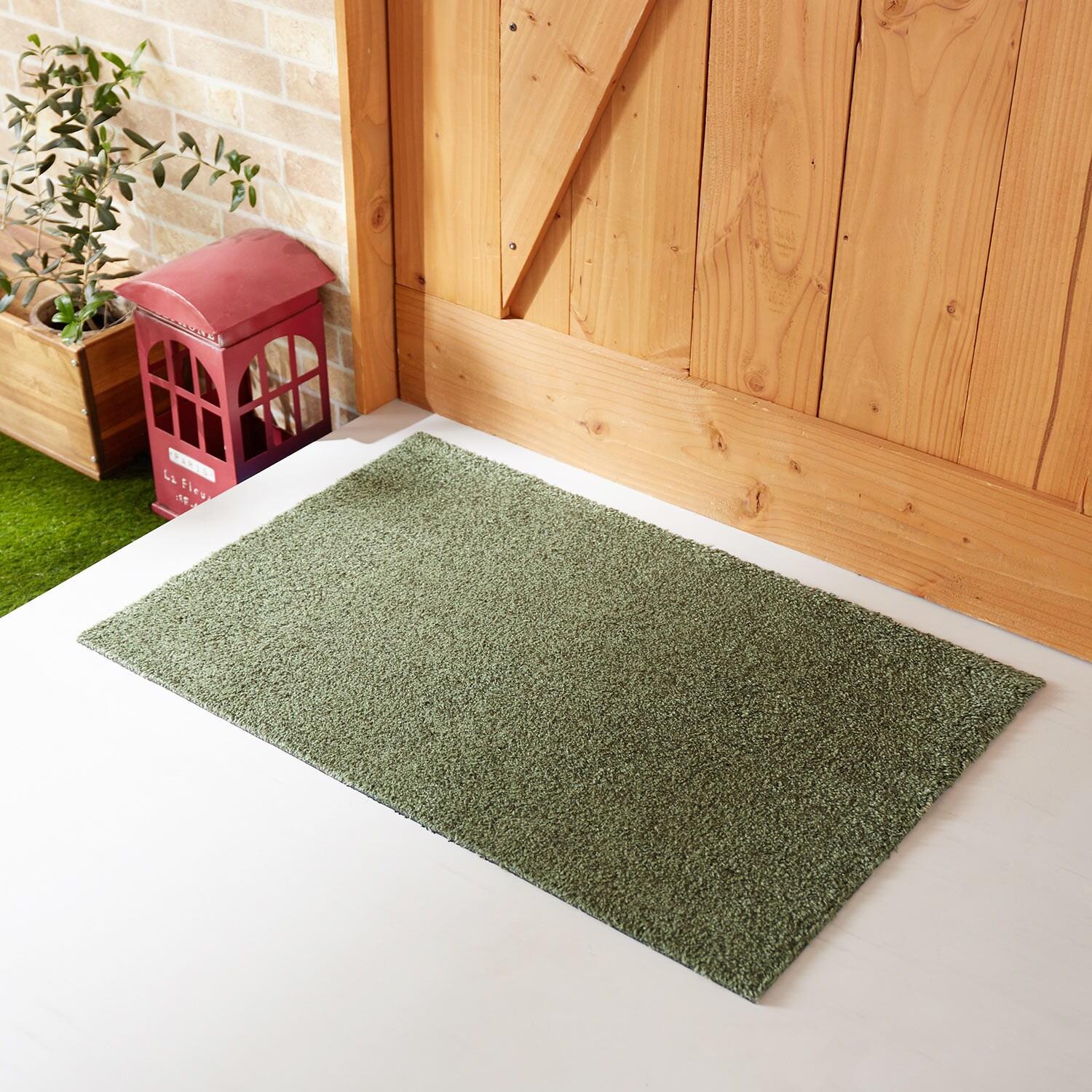 イギリス製汚れが落ちやすい綿混素材の泥おとし玄関マットの商品写真