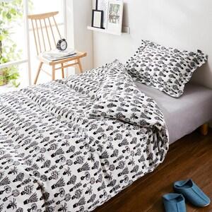 本場北欧デザインの綿素材を使った掛け布団カバーの商品写真