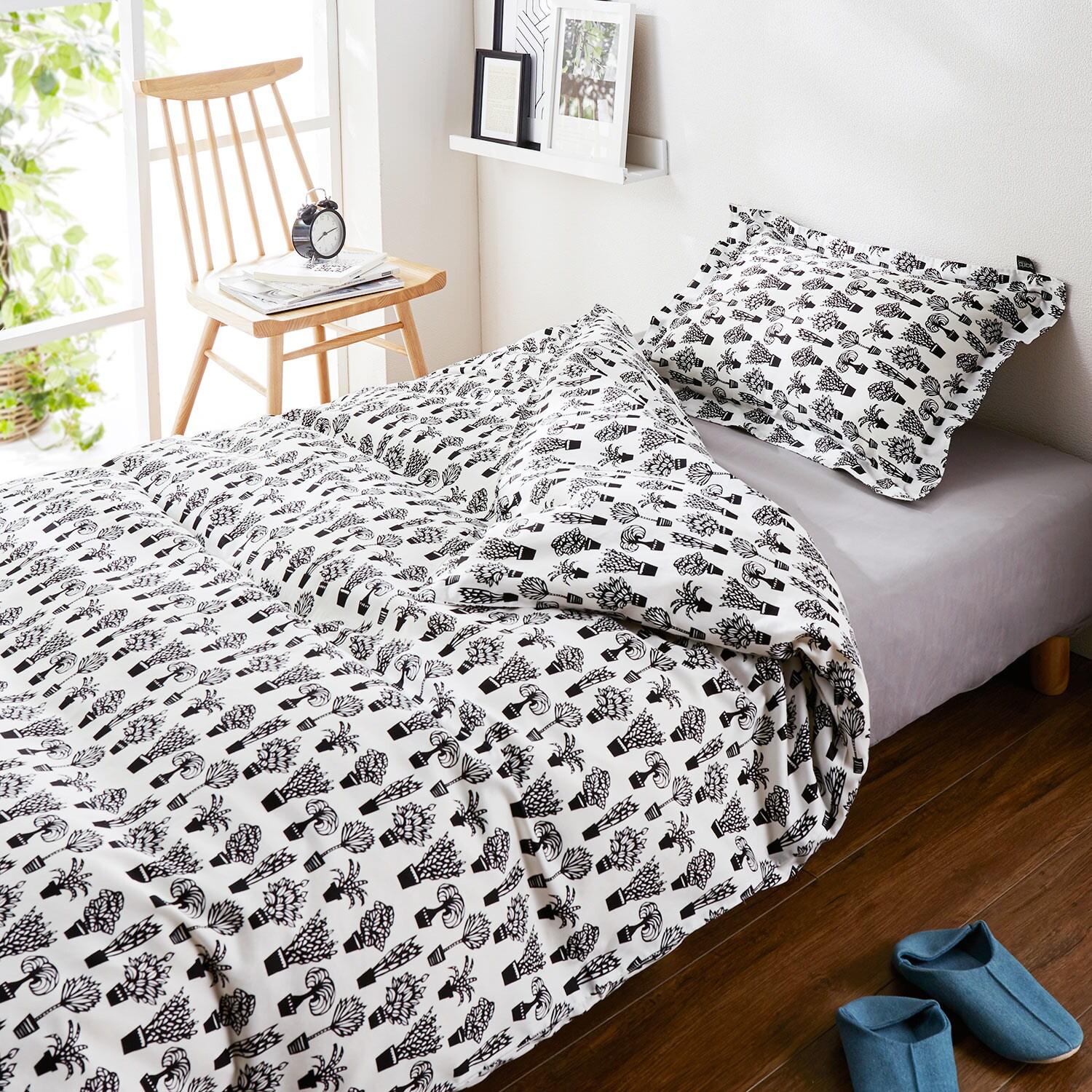 本場北欧デザインの綿素材を使った掛け布団カバーの商品写真