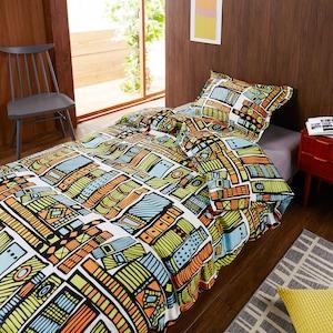 本場北欧デザインの綿素材を使った掛け布団カバーの商品写真