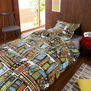 本場北欧デザインの綿素材を使った掛け布団カバーの商品写真