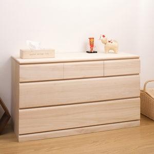 キャスター付き桐チェストの商品写真