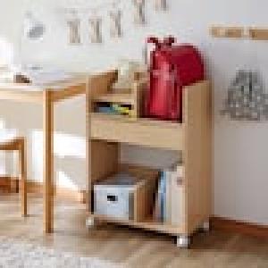 木目調ランドセルワゴンの商品写真