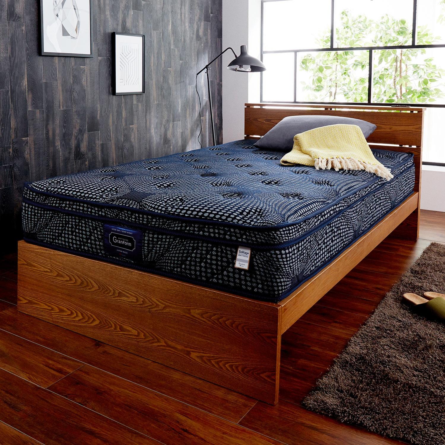 耐久性と快適性を兼ね備えたボンネルコイルマットレス <シングル/セミダブル/ダブル/ワイドダブル>の商品写真