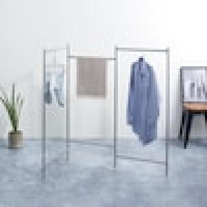 4cmに折りたためる超スリムなコンパクト物干しの商品写真