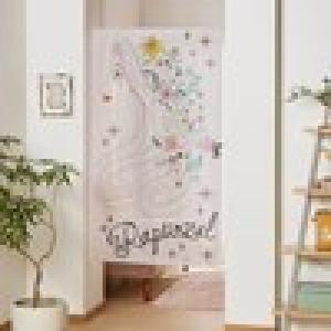 のれんにもなる間仕切りカーテン「ラプンツェル」の商品写真