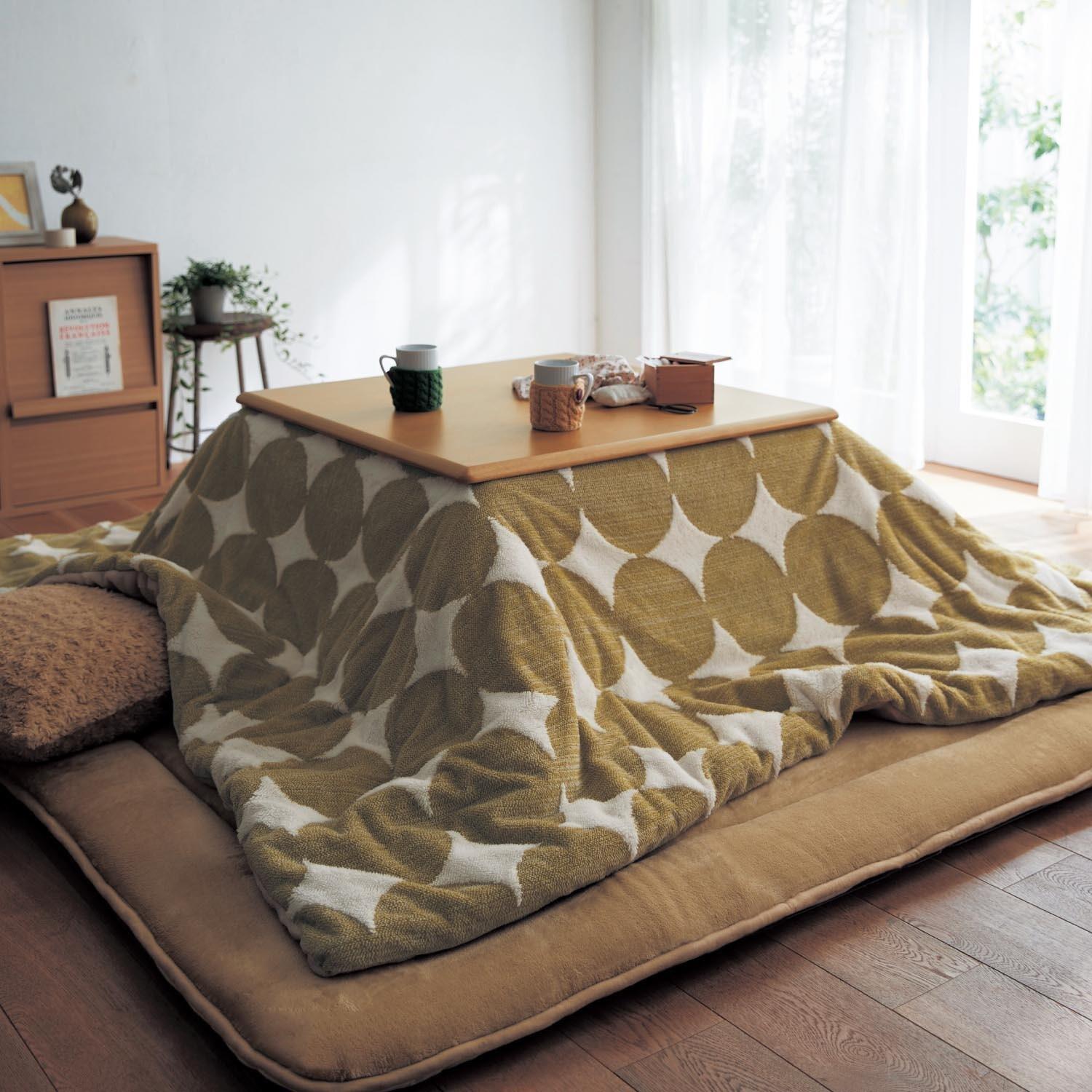 カバーを外して洗えるこたつ布団 <正方形/長方形/円形>の商品写真