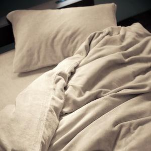 天然素材のぬくもり。綿素材を使ったあったか掛け布団カバーの商品写真