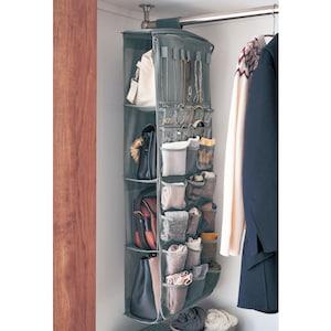 タイツ・バッグ・アクセサリーなどが収納出来るクローゼット吊り収納の商品写真