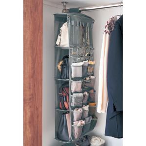 タイツ・バッグ・アクセサリーなどが収納出来るクローゼット吊り収納の商品写真