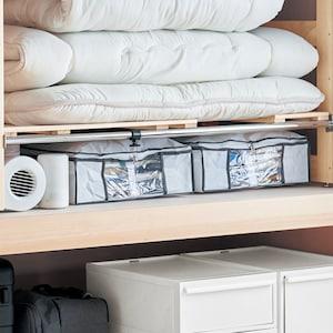 【4月27日までまとめ買いでお得】 圧縮袋入りでたくさん収納できる衣類収納袋 <高さ12.5cm/高さ25cm>の商品写真