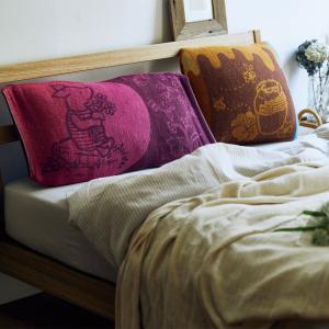 【4月27日までまとめ買いでお得】今治産・パイルの枕カバー「くまのプーさん」の商品写真