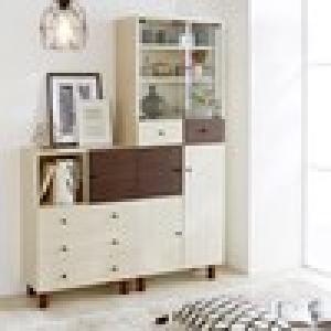 シリーズでスタッキングできる!ツートン引出し付きラックの商品写真