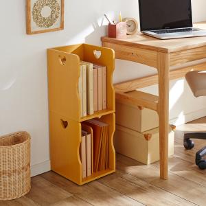 スタッキングできるブックケース2個セットの商品写真