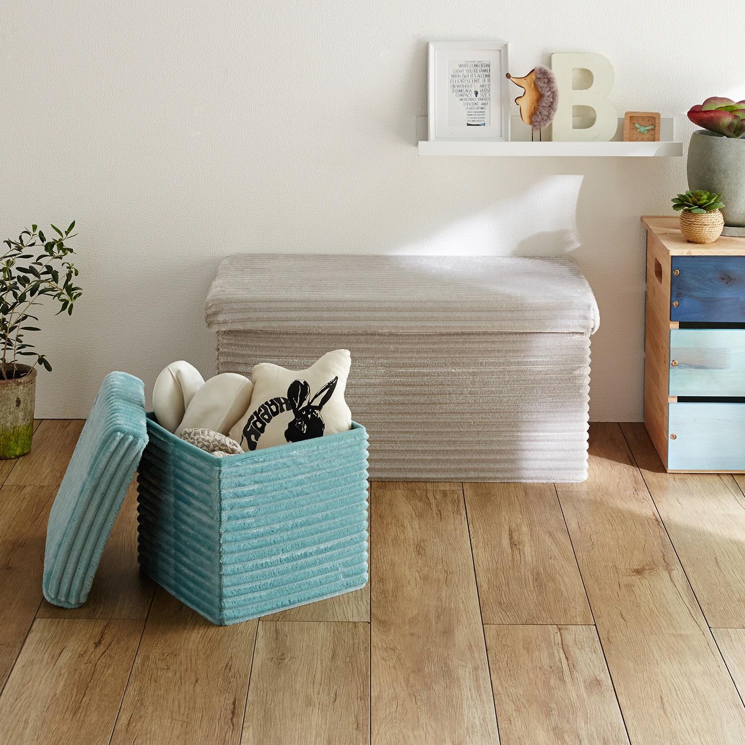 もこもこ収納スツールの商品写真