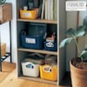 卓上整理やカラーボックスに収納できるやわらかバケツ3色セット「スヌーピー」の商品写真