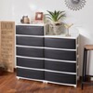 組立簡単!マットな質感のワイドチェストの商品写真