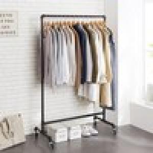 ガス管デザインのハンガーラック <幅90cm>の商品写真